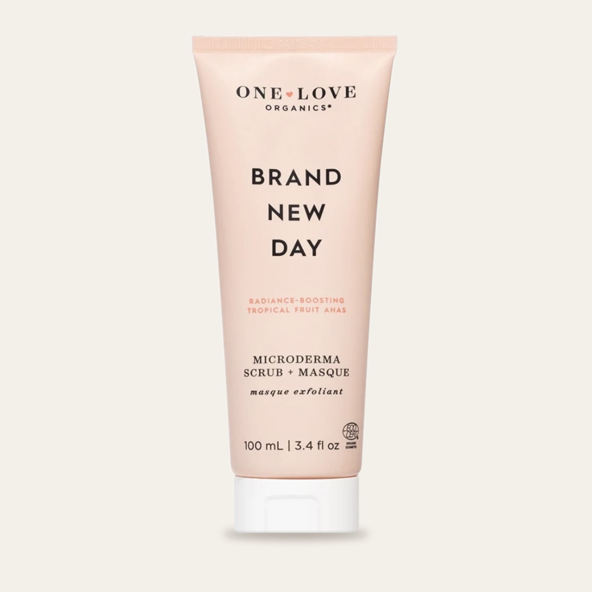 ONE LOVE ORGANICS Brand New Day Microderma Scrub + Masque