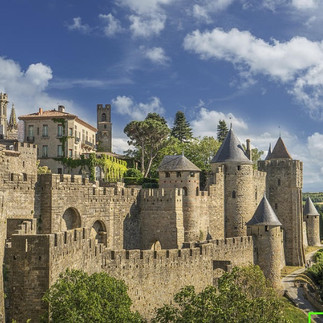 Carcassonne castle heaven