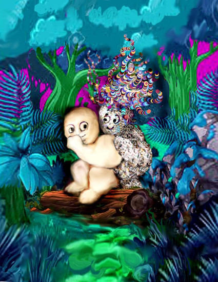 Day 8 illustration Run Spot Run