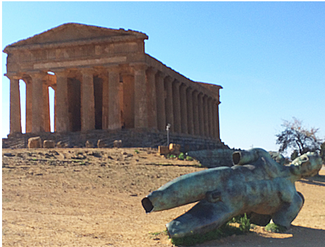 Icarus statue,Concordia Temple