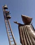 view of sculpture in Mexico