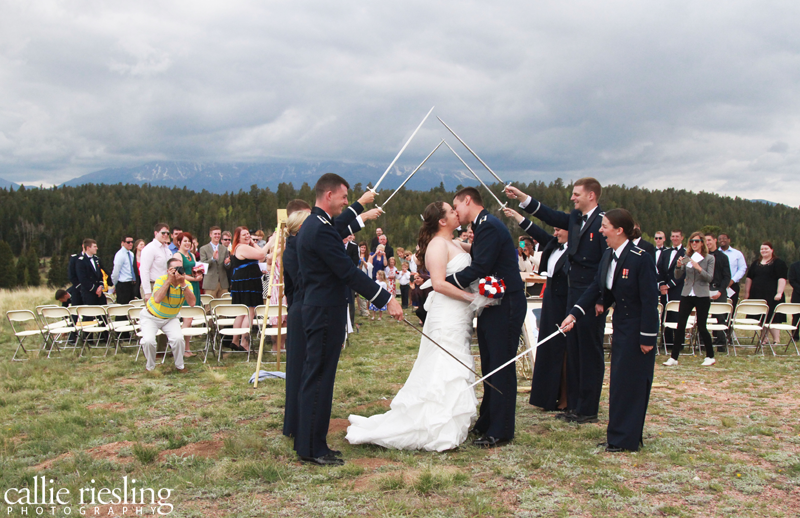 Colorado Mountain Wedding Photographer - Air Force Academy Wedding Photographer