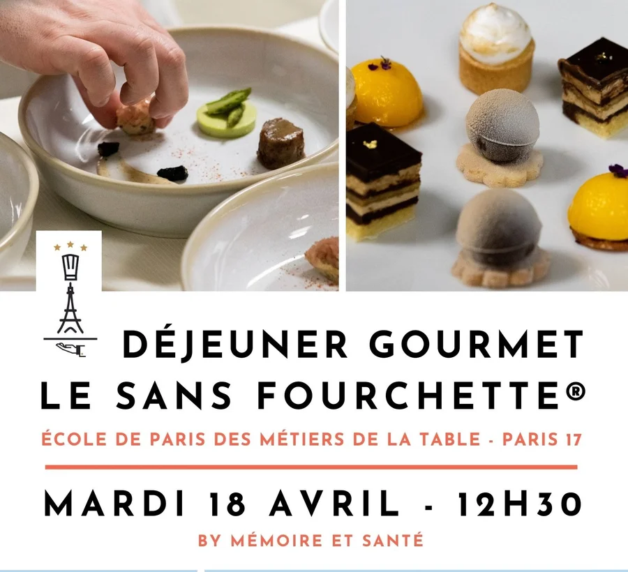 Affiche : DEJEUNER LE SANS FOURCHETTE ®