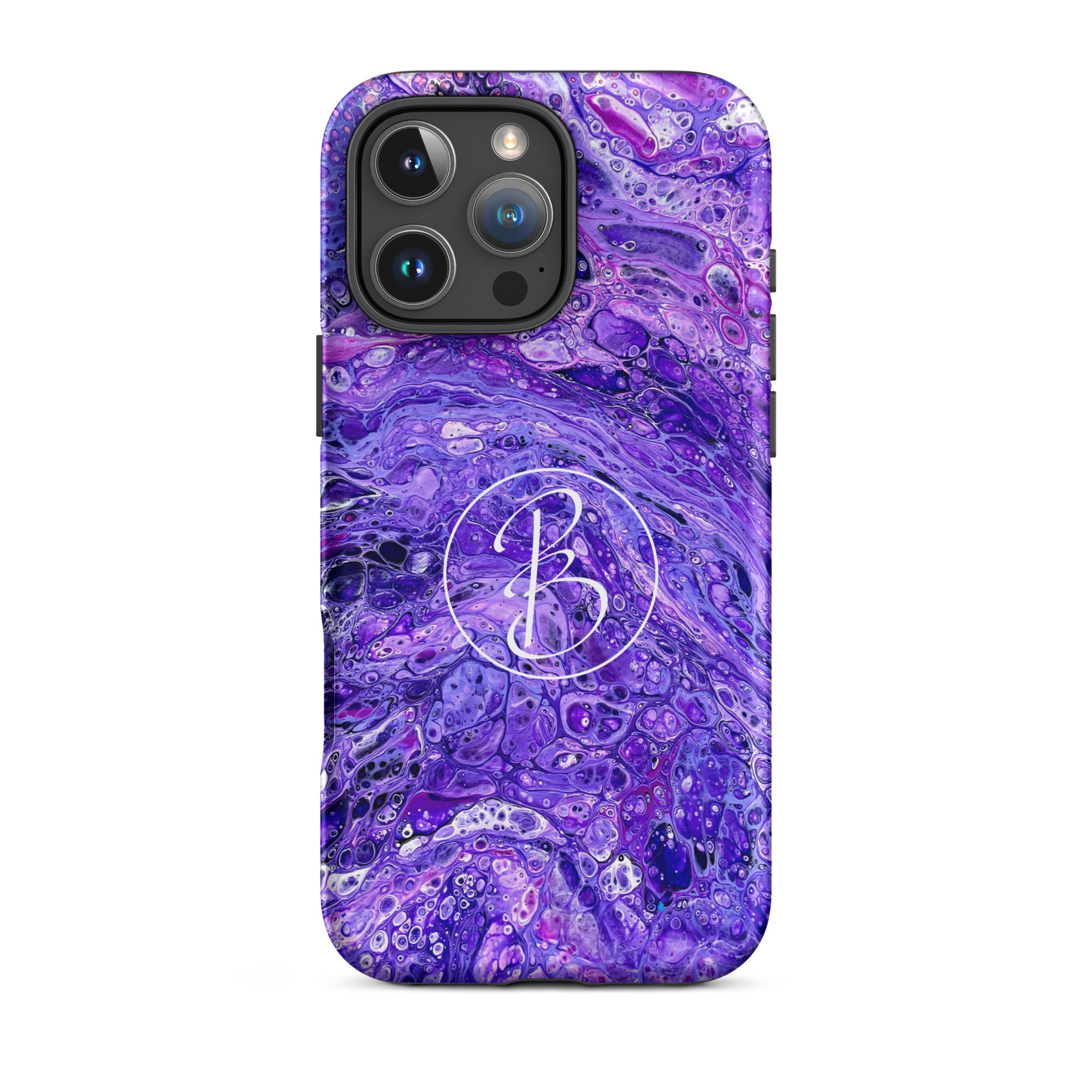"Violet Galaxy" iPhone case
