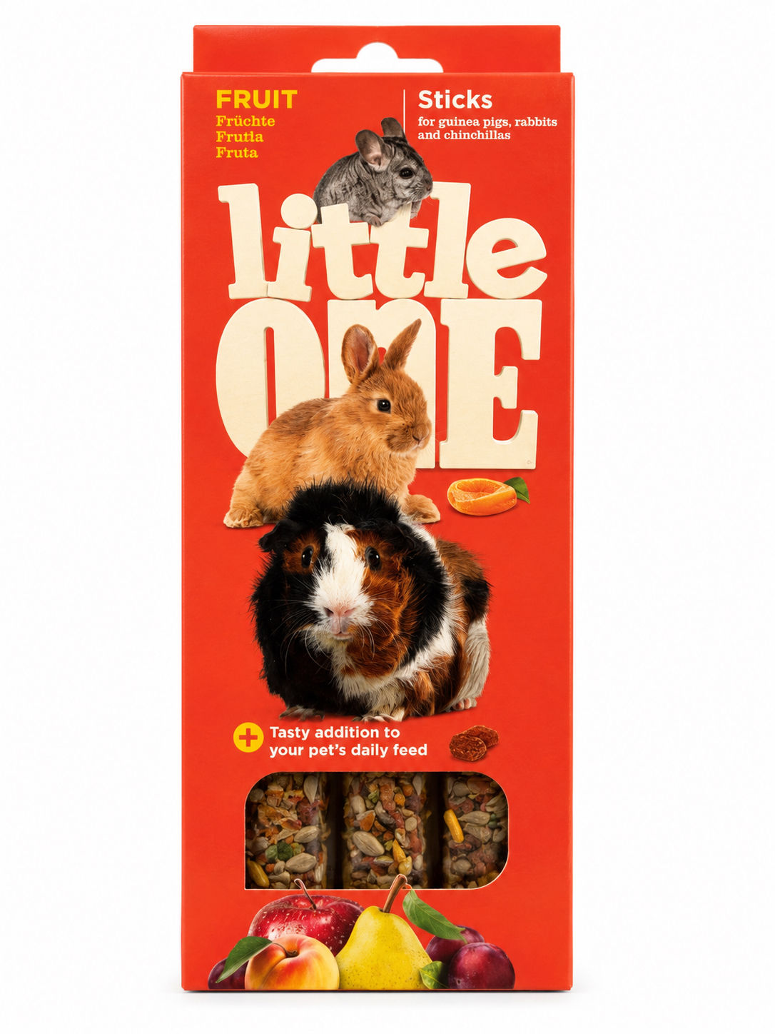 Little One Barritas de Frutas para Conejos, Cobayas y Chinchillas