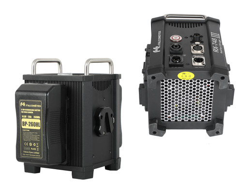 FalconEyes RX-818 フルカラーLEDライト FalconEyes RX-818-K1 RGB フレキシブルLED撮影 折りたたみ可能 HSI