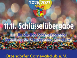 11.11. große Rathausstürmung mit Schlüsselübergabe