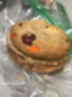 Reese's Pieces Sandwich Cookies