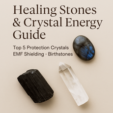 🪨 Healing Stones & Crystal Energy: A Guide to Earth’s Vibrational Medicine