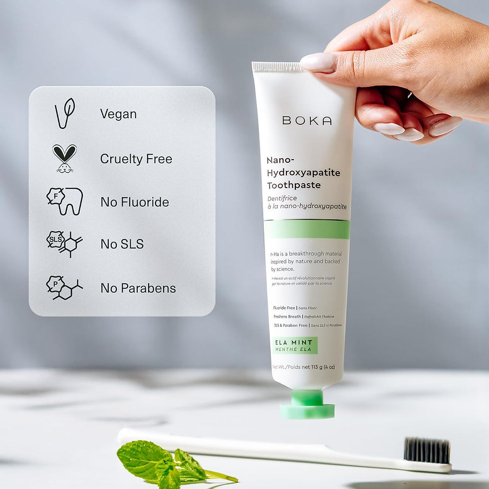 Thumbnail: Boka-Fluoride Free- Nano Hydroxyapatite Toothpaste