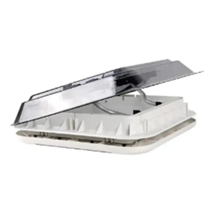 Thumbnail: Finch Vented Skylight Hatch 450 x 400mm With LED Lights / Blind and Fly Screen
