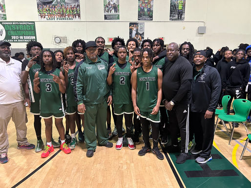 MCRAA President With Roc Boyz Basketball Team