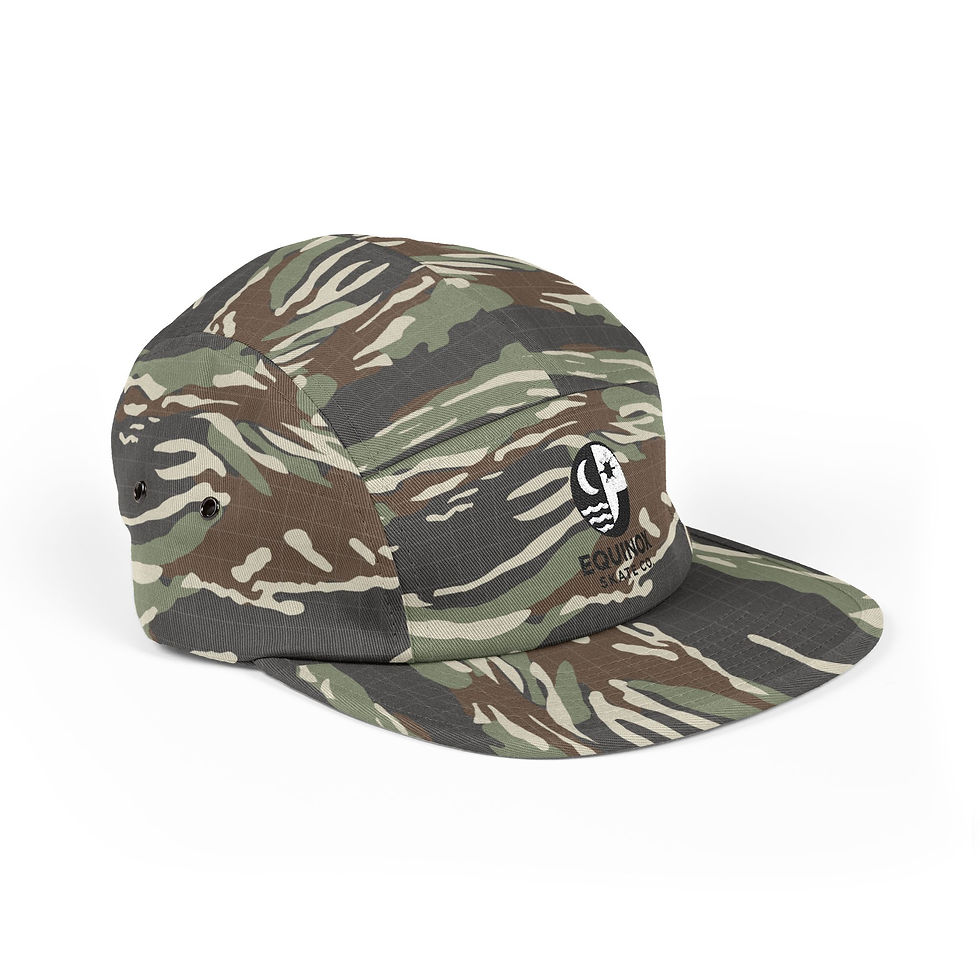 Thumbnail: Equinox Skate Co. Embroidered 5 Panel Cap 