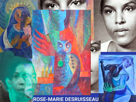 Collage of Rose-Marie Desruisau
