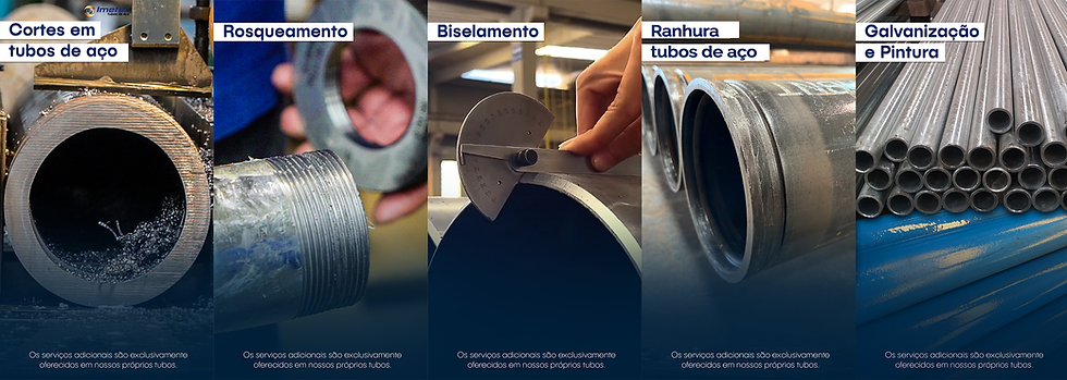 Tubos de Aço Carbono Sem Costura