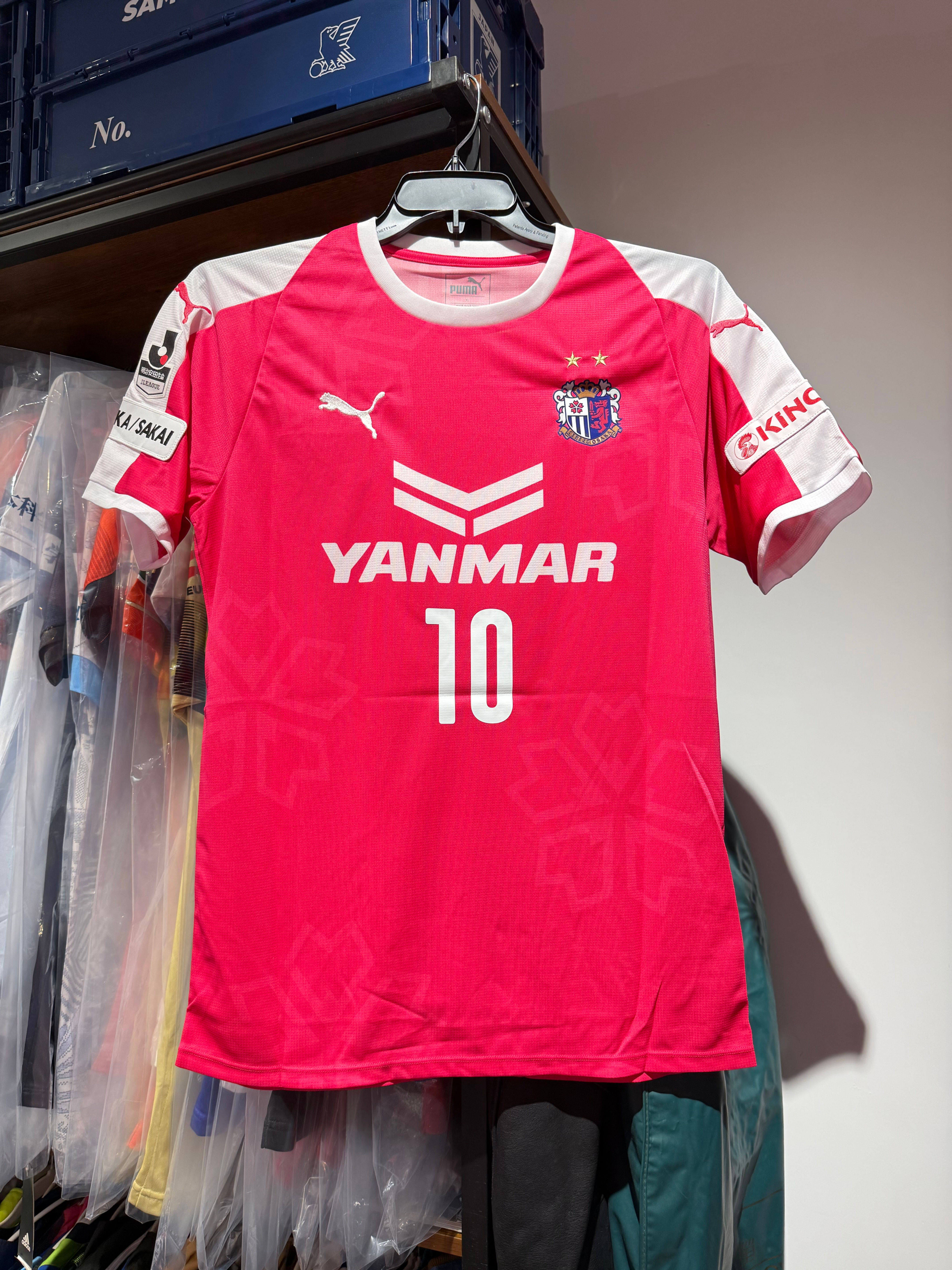 2018 大阪櫻花 主場球衣 (連字 #10) (Size XL)