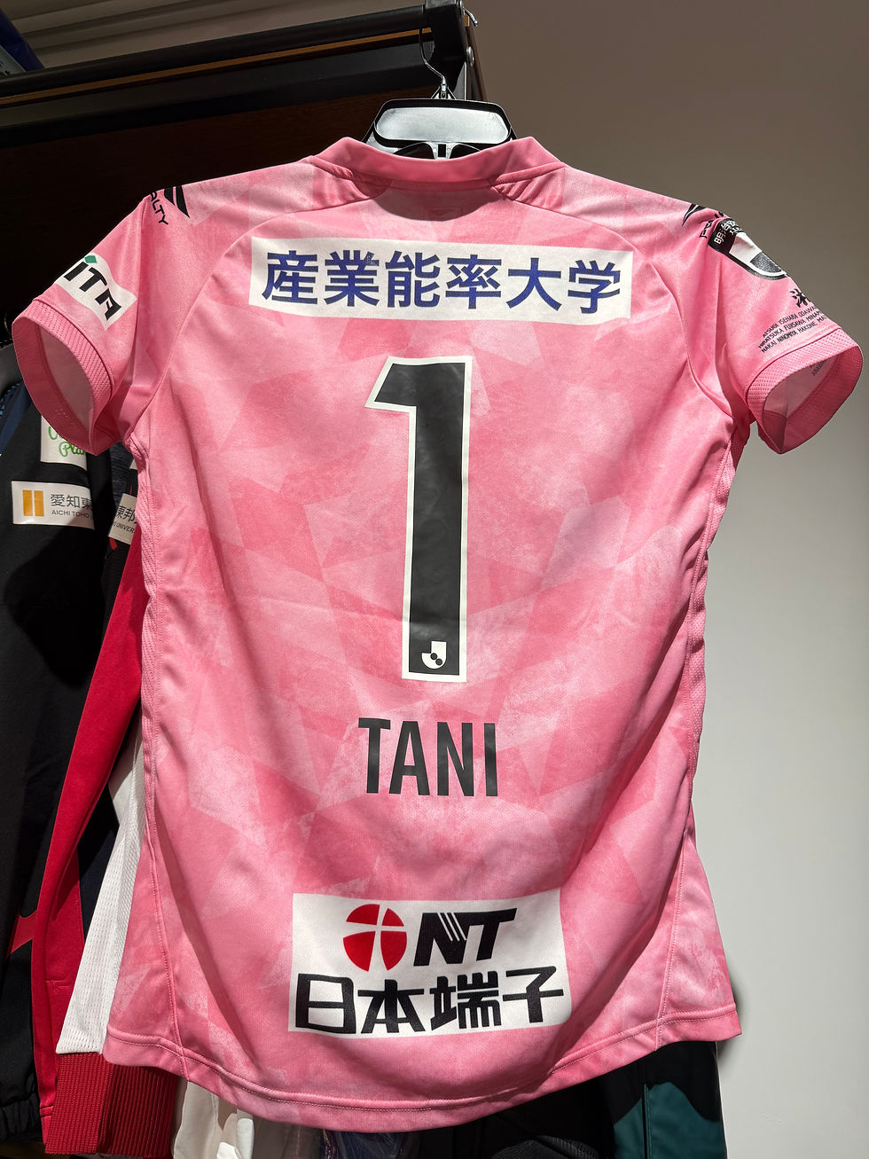 縮圖：2021 湘南比馬 龍門球衣 (連字 #1) (Size M) (中古)