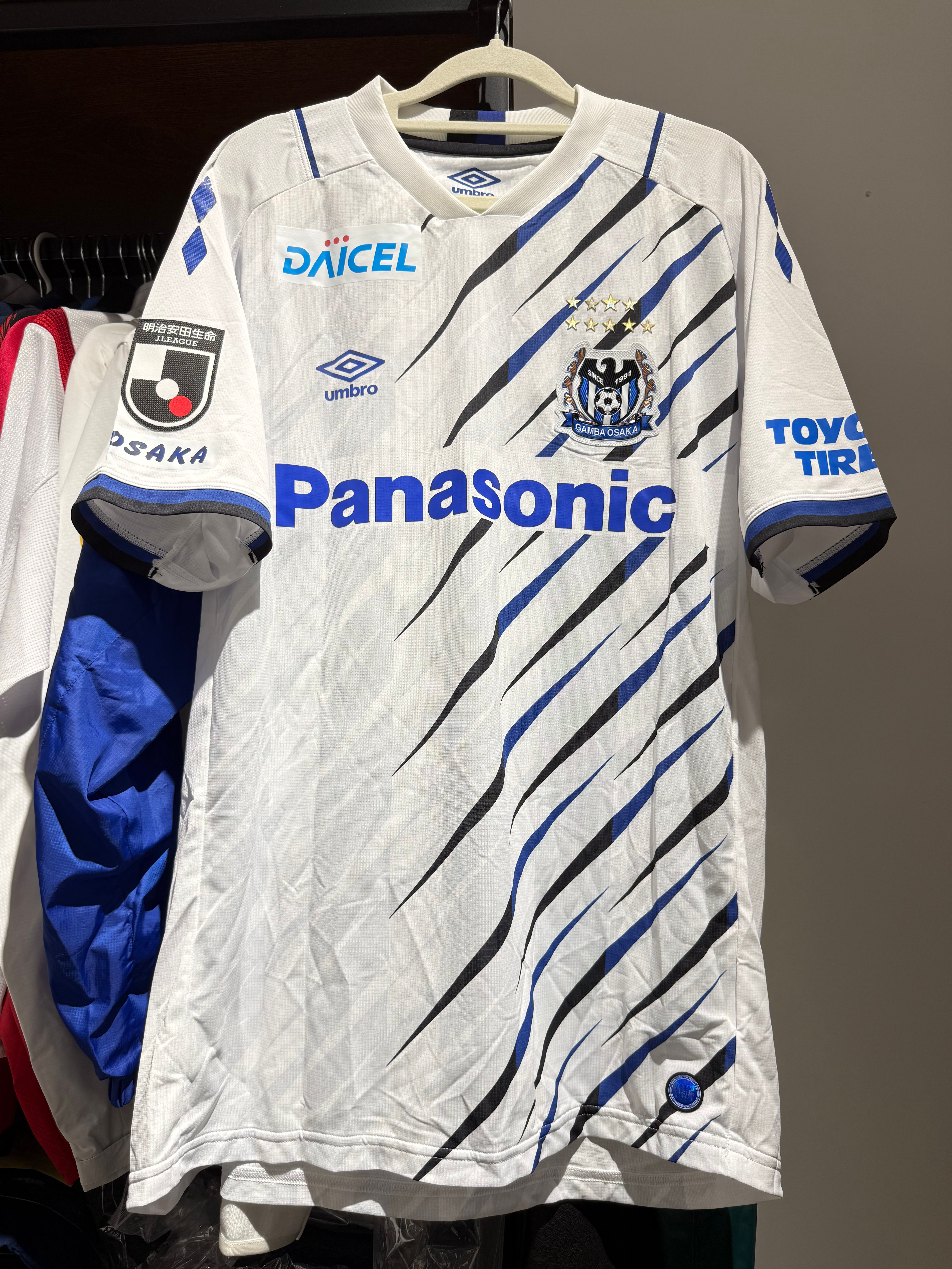 2021 大阪飛腳 作客球衣 球員版 (連字) (G)