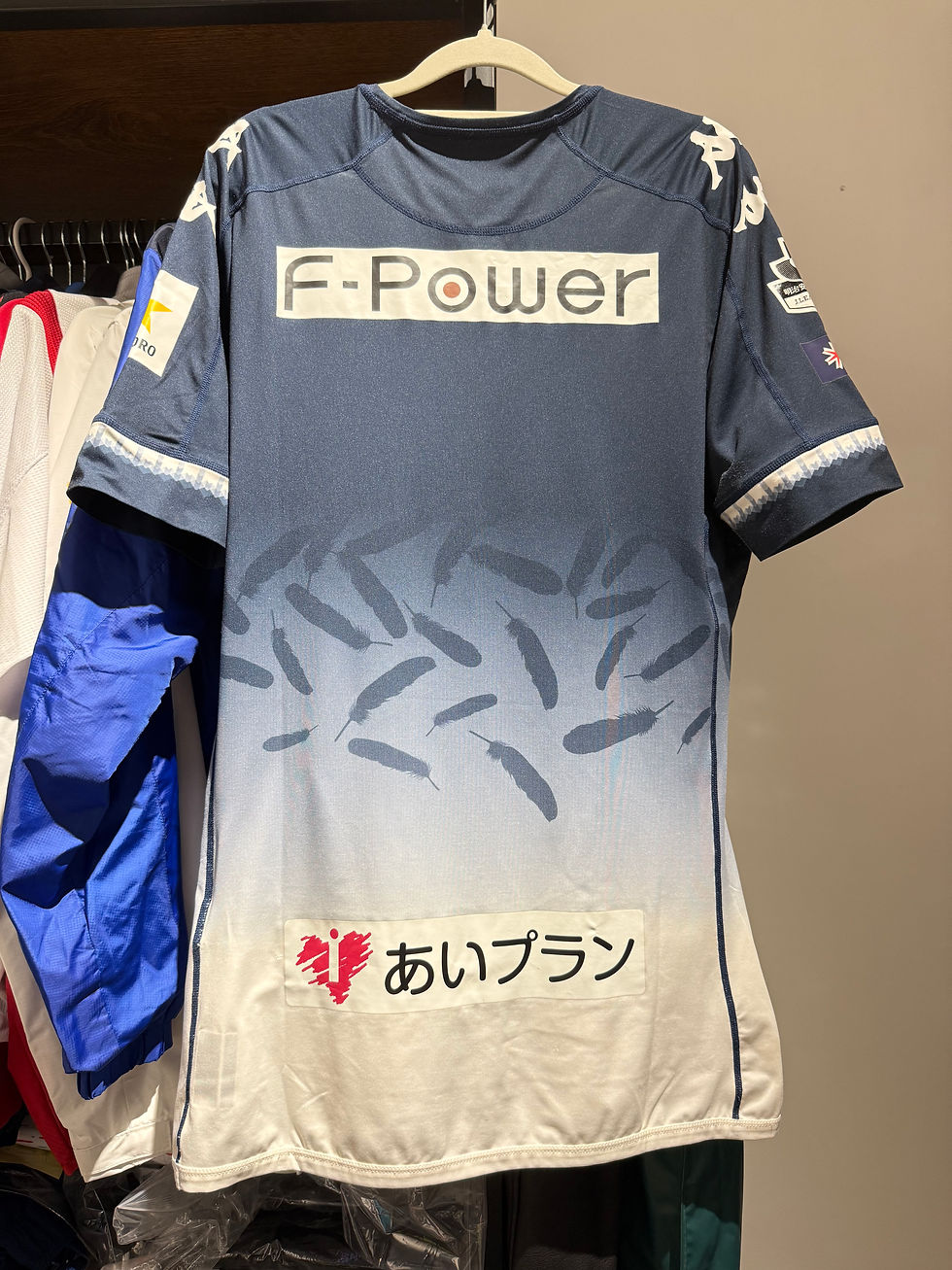 縮圖：2017 北海道札幌岡薩多 龍門球衣 球員版 紀念版 (中古) (無字)