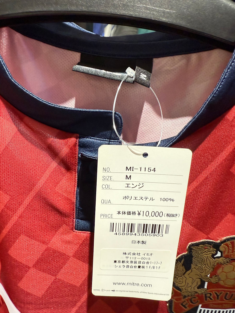 縮圖：2015 FC琉球 主場球衣 (連字 #18) (Size M)