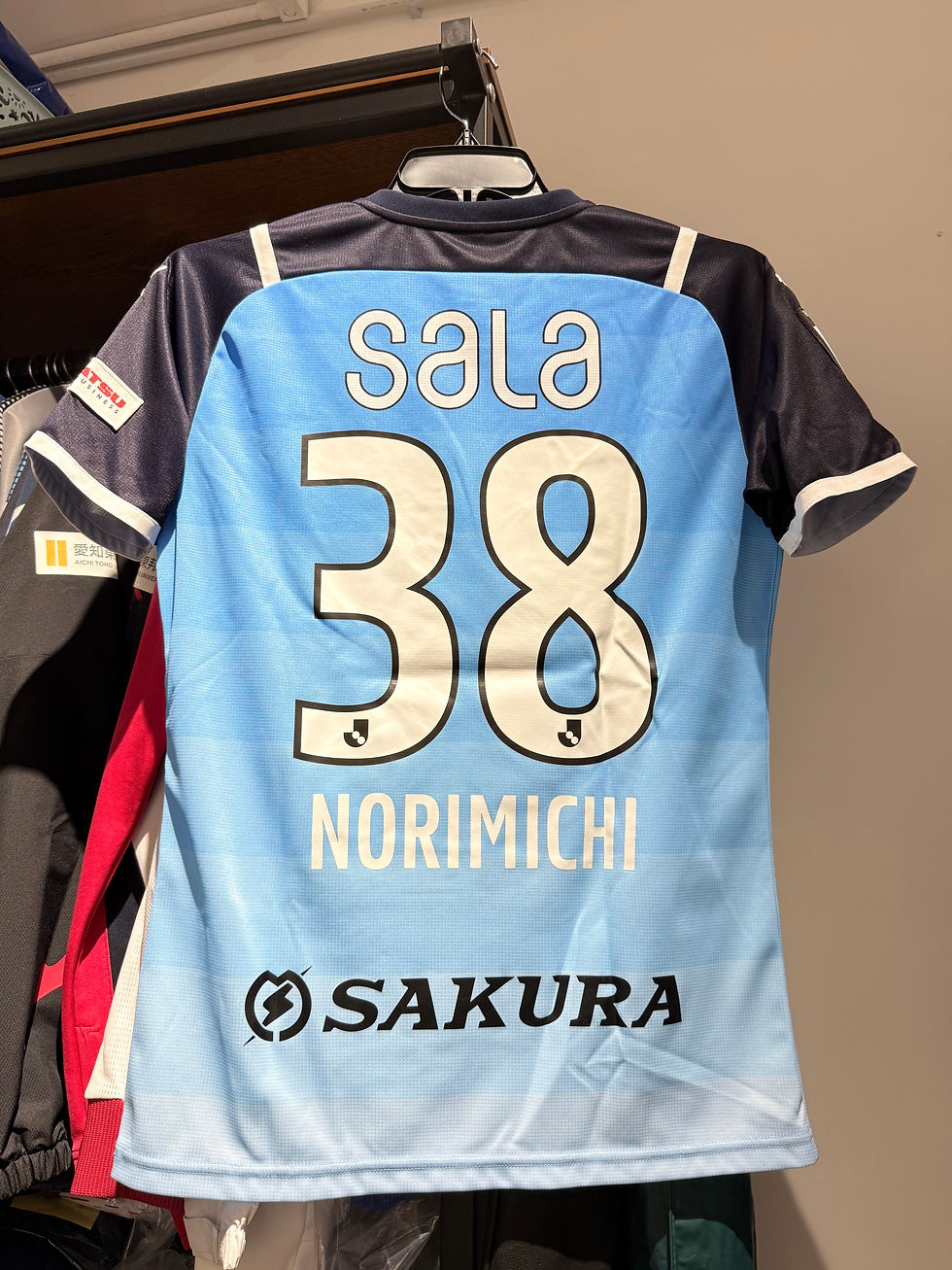 縮圖：2021 磐田山葉 主場球衣 (連字 #38) (Size L) (中古)