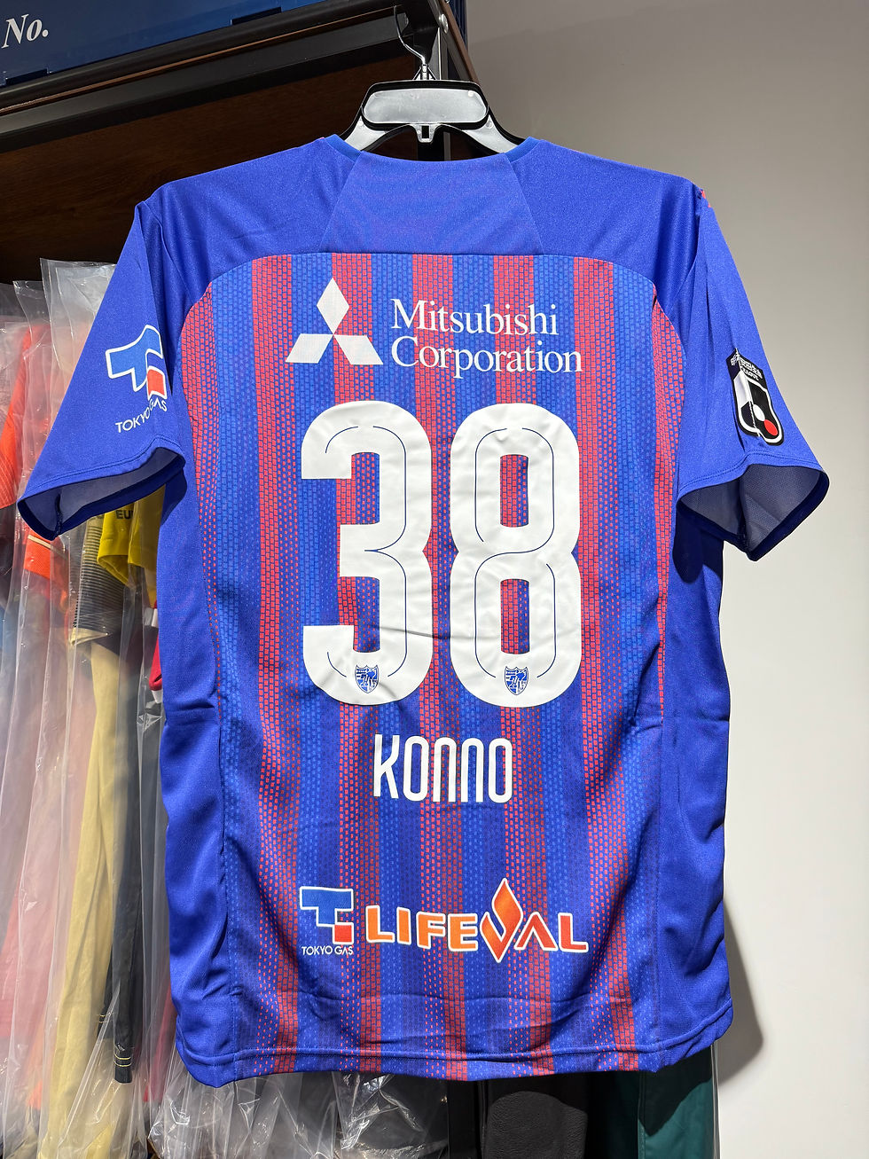 縮圖：2020 FC東京 主場球衣 球迷版 (連字 #38) (Size O-XO)