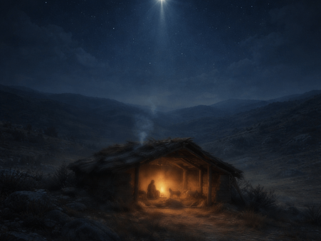 Um abrigo afastado. Uma estrela. E a esperança a começar.