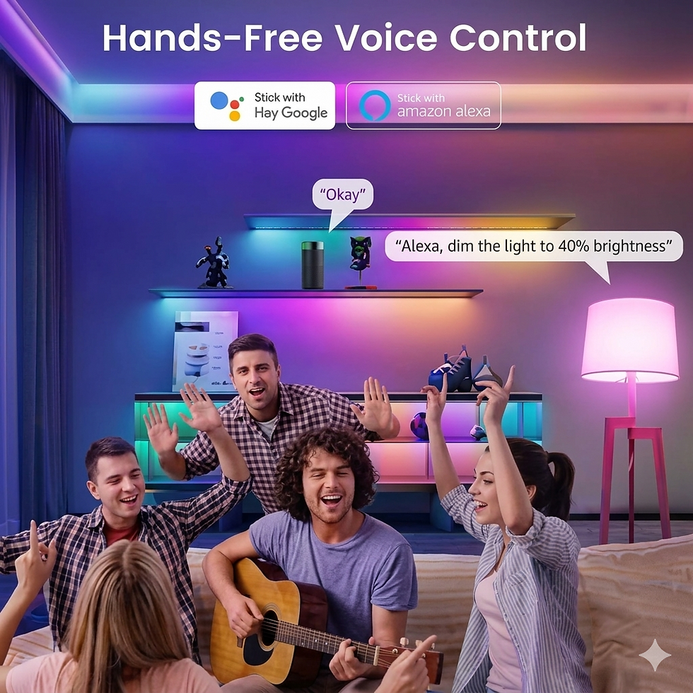 Thumbnail: Smart Wi-Fi LED Lamp — 16M Colours