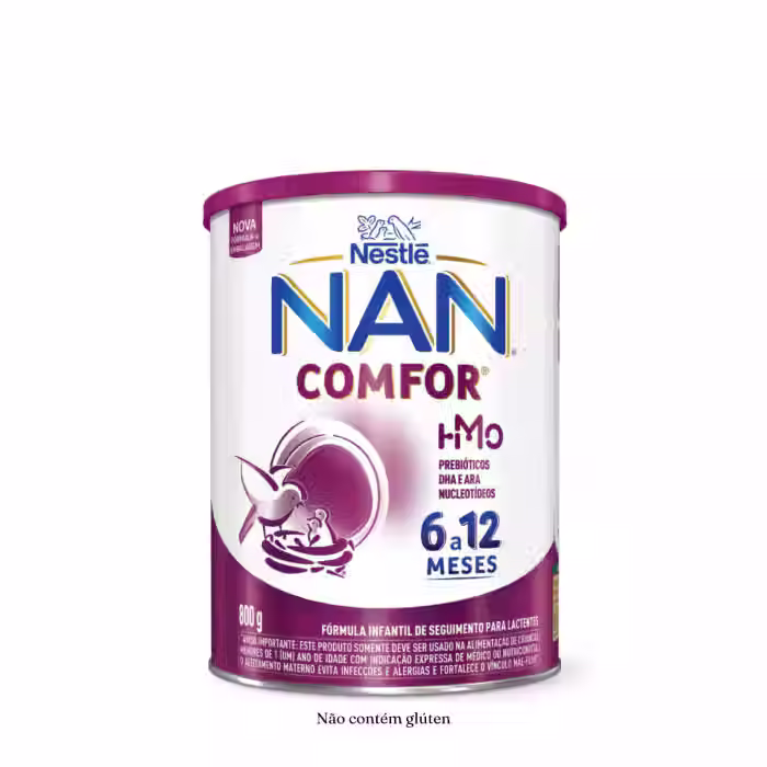 Miniatura: Formula Infantil NAN Comfor de 6 a 12 meses 800g