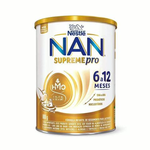 Miniatura: Fórmula Infantil NAN Supreme Pro 6 a 12 Meses 800g