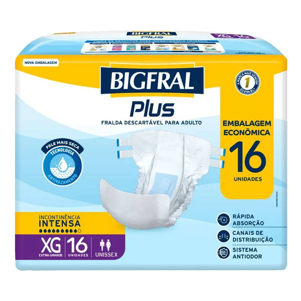 KIT MENSAL Bigfral Plus XG - 32 unidades