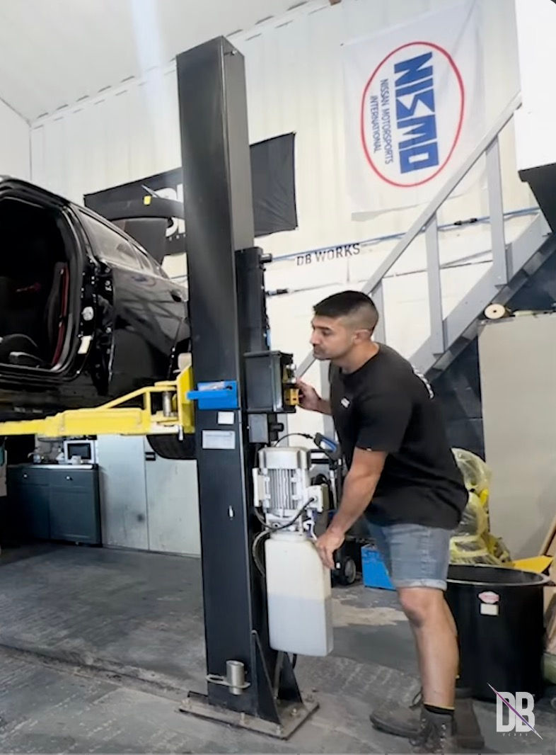 Anil from DB Works working on a Hellcat, edited by Leaf Editors, editing for YouTube channels