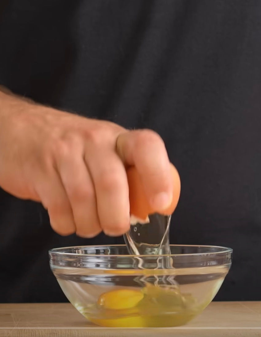 Ben Goshawk, breaking an egg, edited by Lead Editors, YouTube editing service