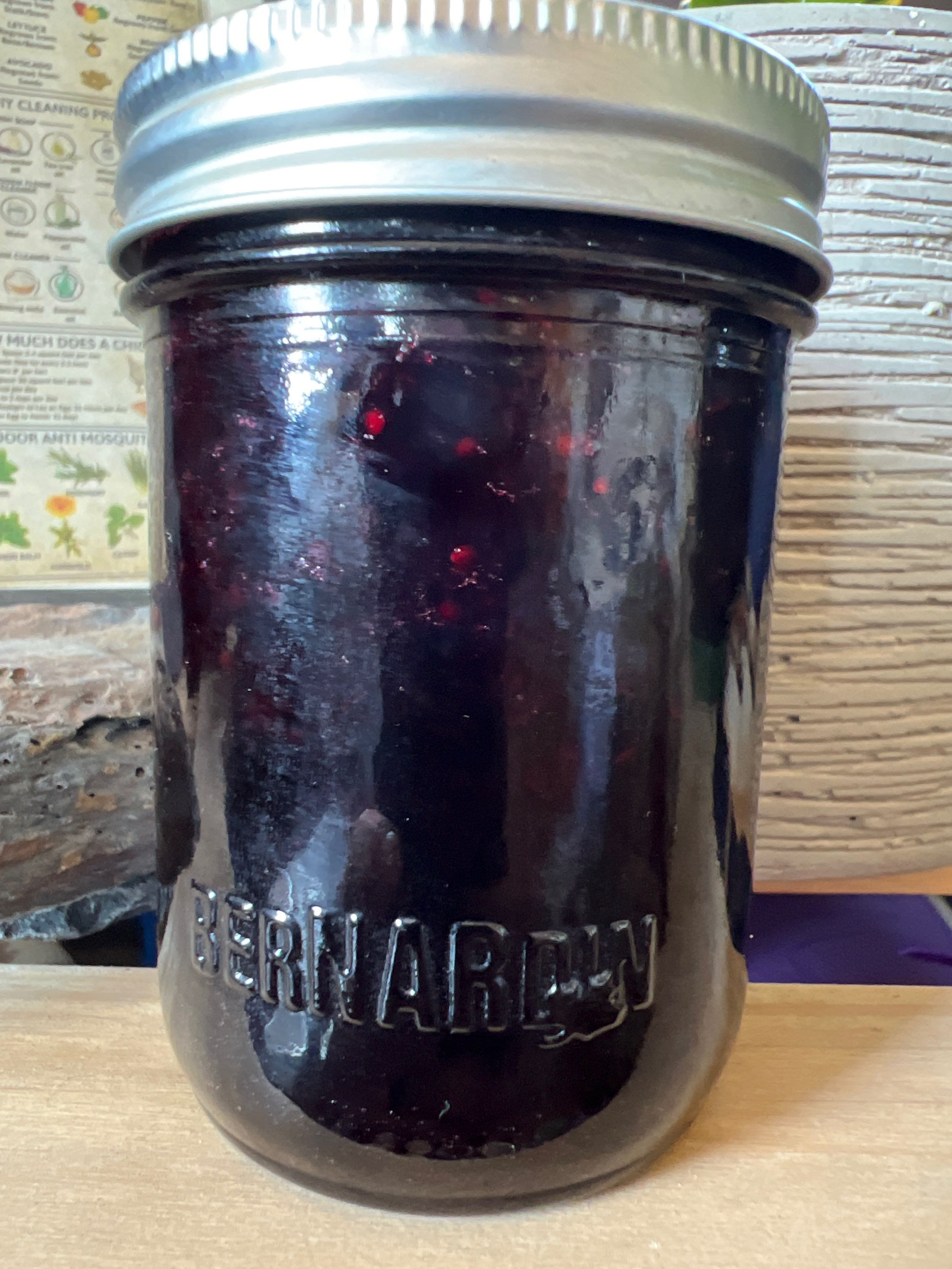 Spiced Haskap Honey Jam