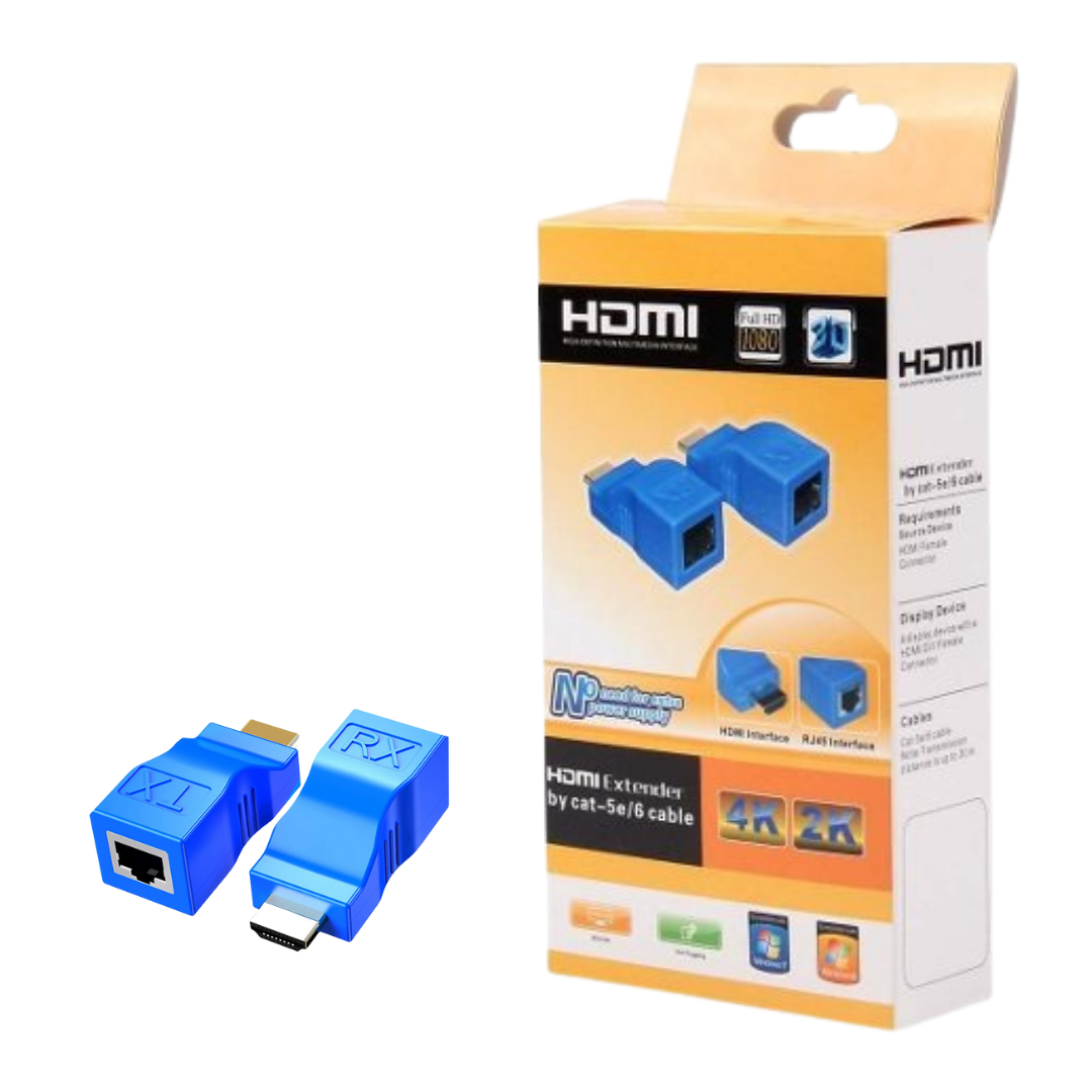 Extensor HDMI Rj45 hasta 30 metros