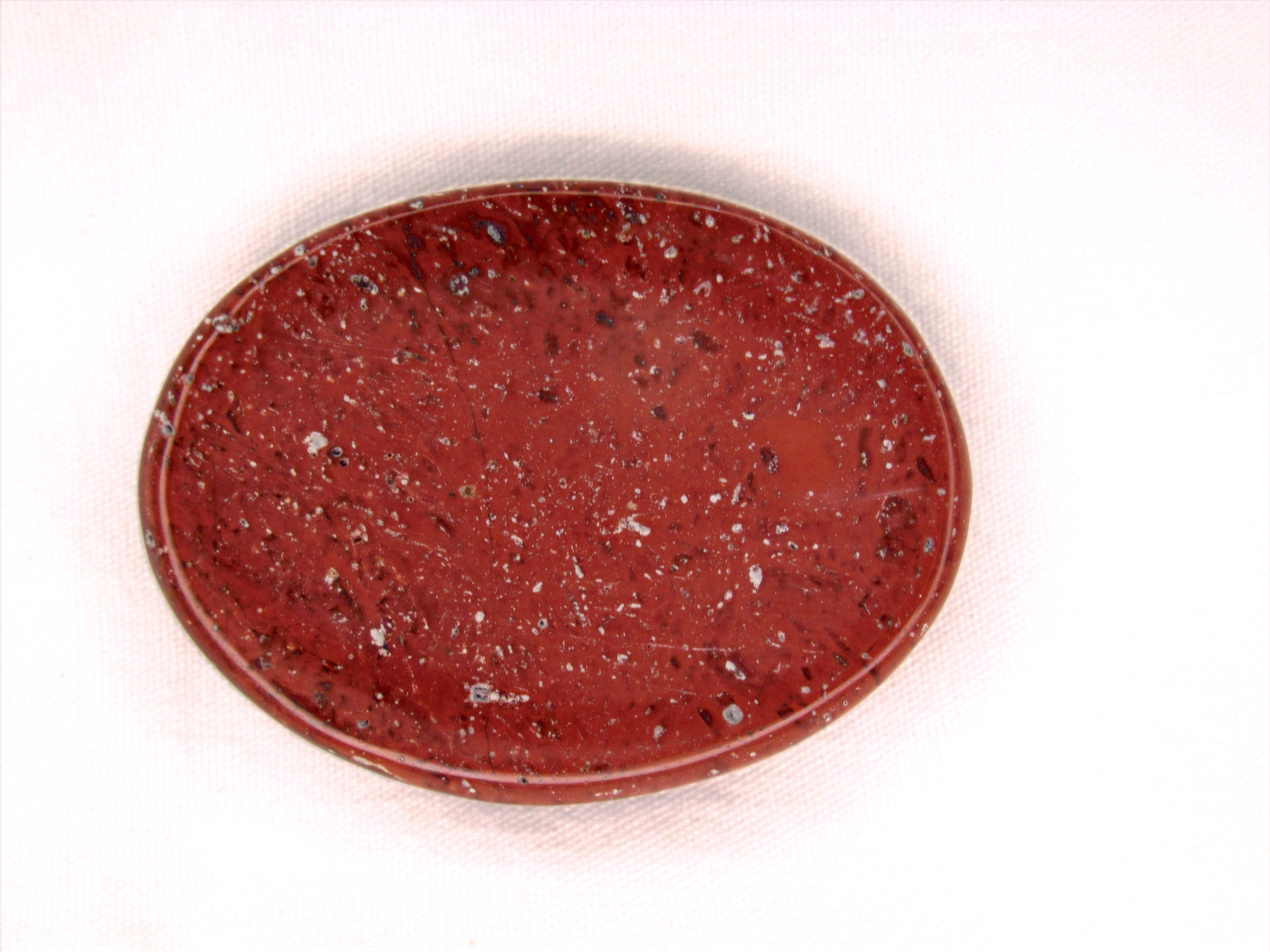 Red Jasper Worry Stone