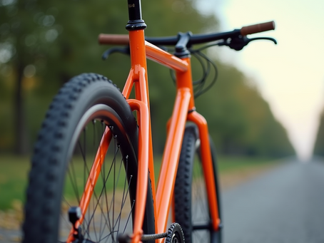 自転車カスタム:オレンジサイクルの魅力