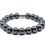 Thumbnail: Hematite 10mm stone bracelet for men,beaded bracelet,castello rhodes,shamballa bracelet,gemstone bracelet