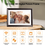 Thumbnail: 10.1 Inch Digital Picture Frame 32GB Memory Wood Wifi Smart Frameo Digital Frame