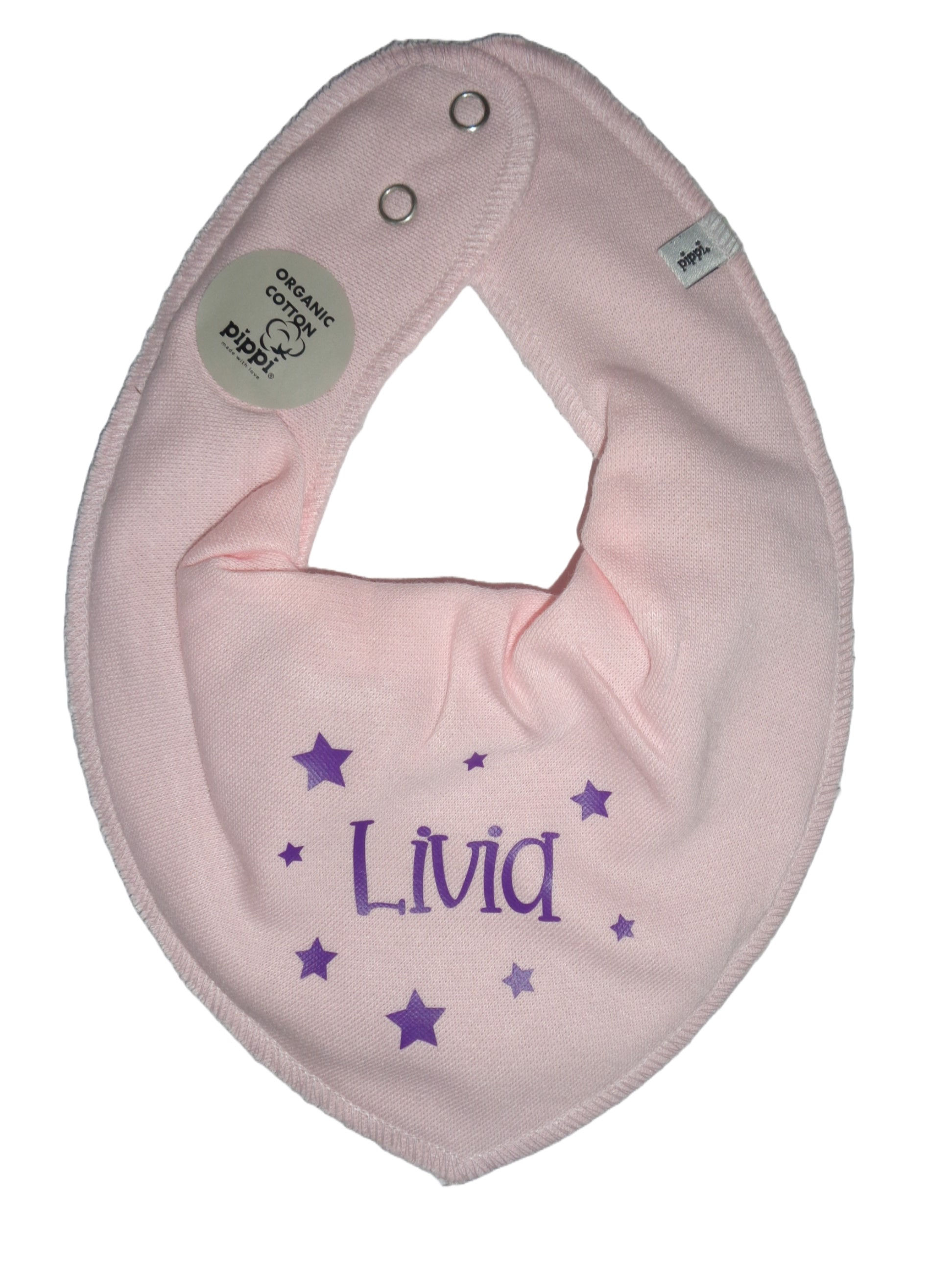 Pippi Dreieckstuch mit Sternen