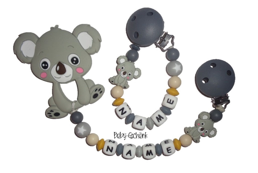 Geschenkset Koala grau