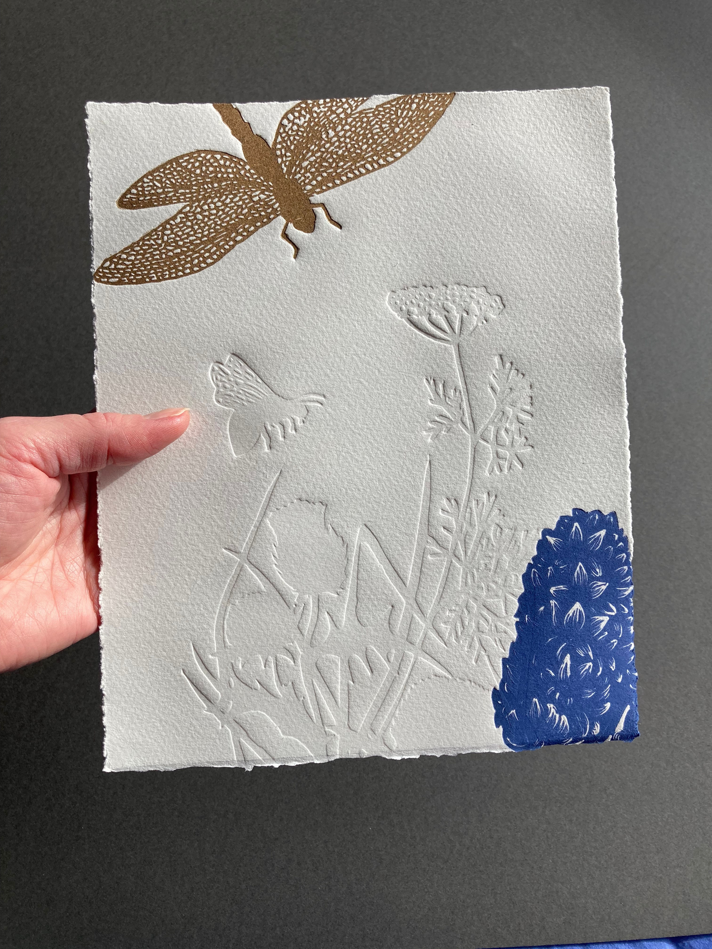 Dragonfly and Bee II