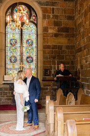 First kiss as a married couple