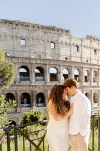 Couple by the Colosseum