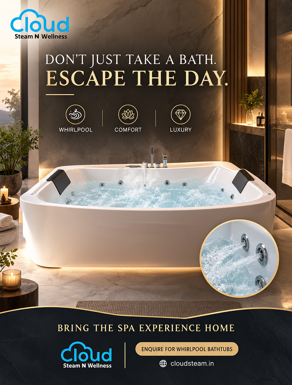 From Statement Bathtubs to Outdoor Spas Creating a Modern Wellness Space