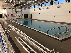 Installation of Aqua Sensory Lights Scarborough Sports Village - Small Pool Lights
