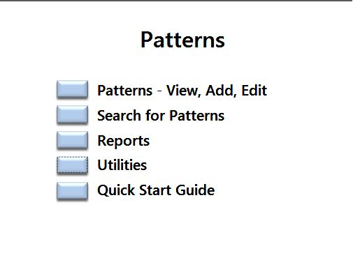 Pattern Menu