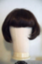 Wig with Wig tag inside