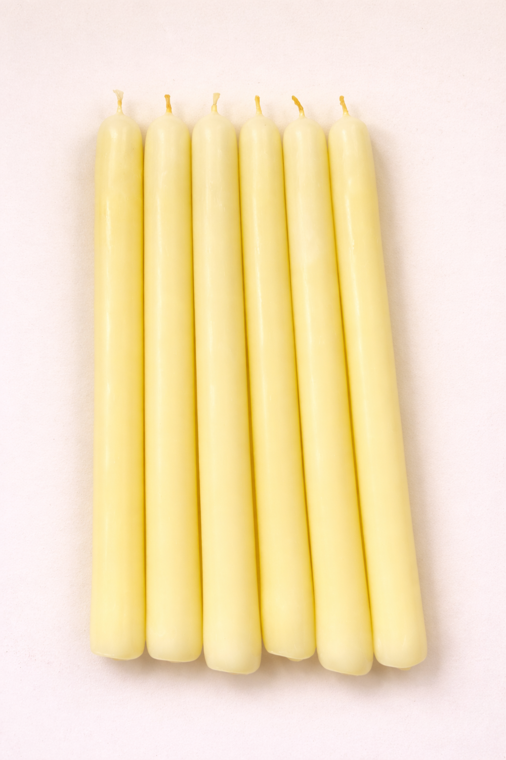 Pack of 6 Dinner Taper Candles
