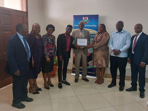 Joseph Ochieng wins Kenyatta University scholarship